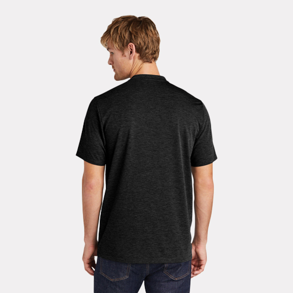 OGIO Evolutionary Henley Black Polo